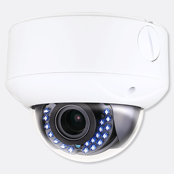 HD TVI 1080P 24 IR Vandal Dome Camera
